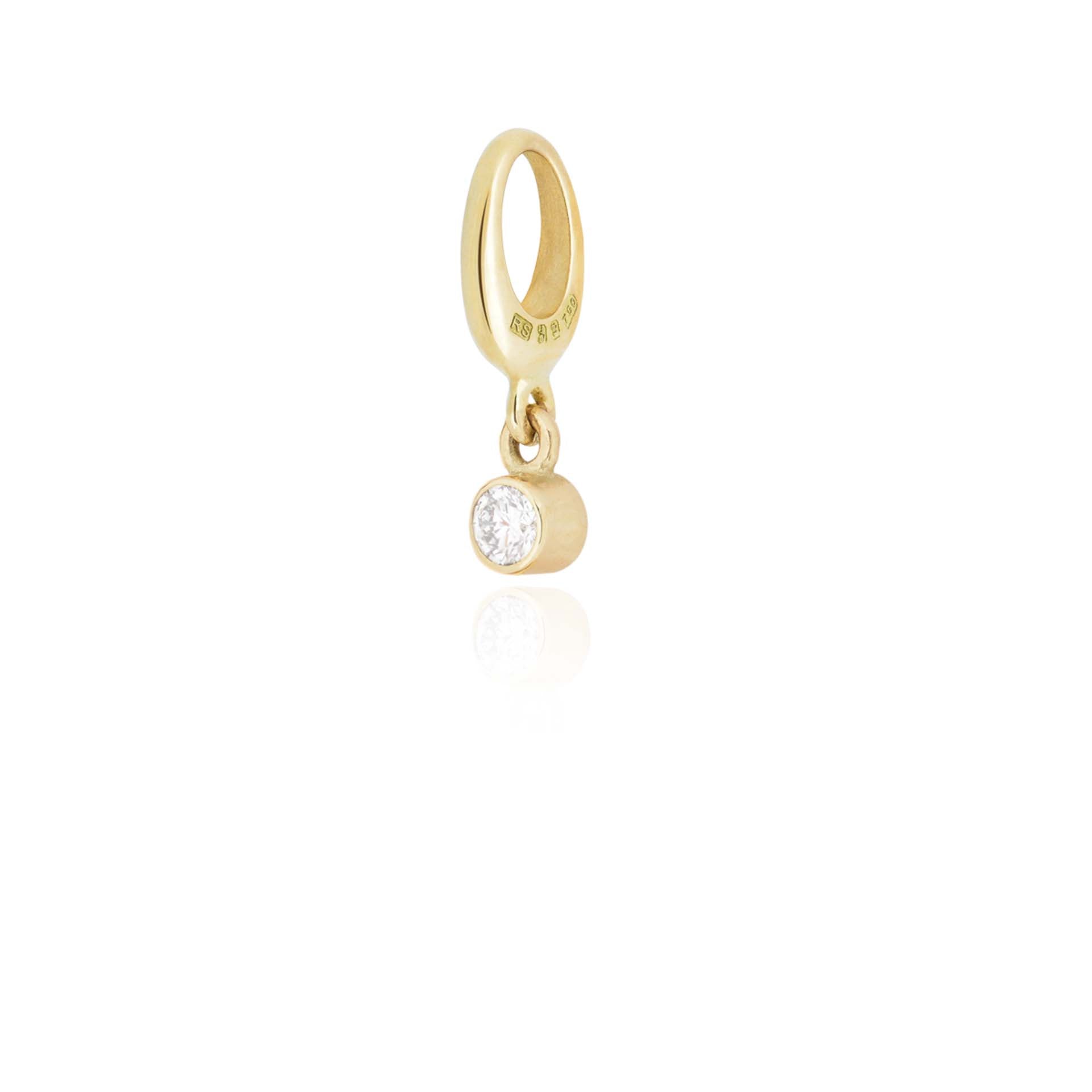 18ct DIAMOND CHARM image 0