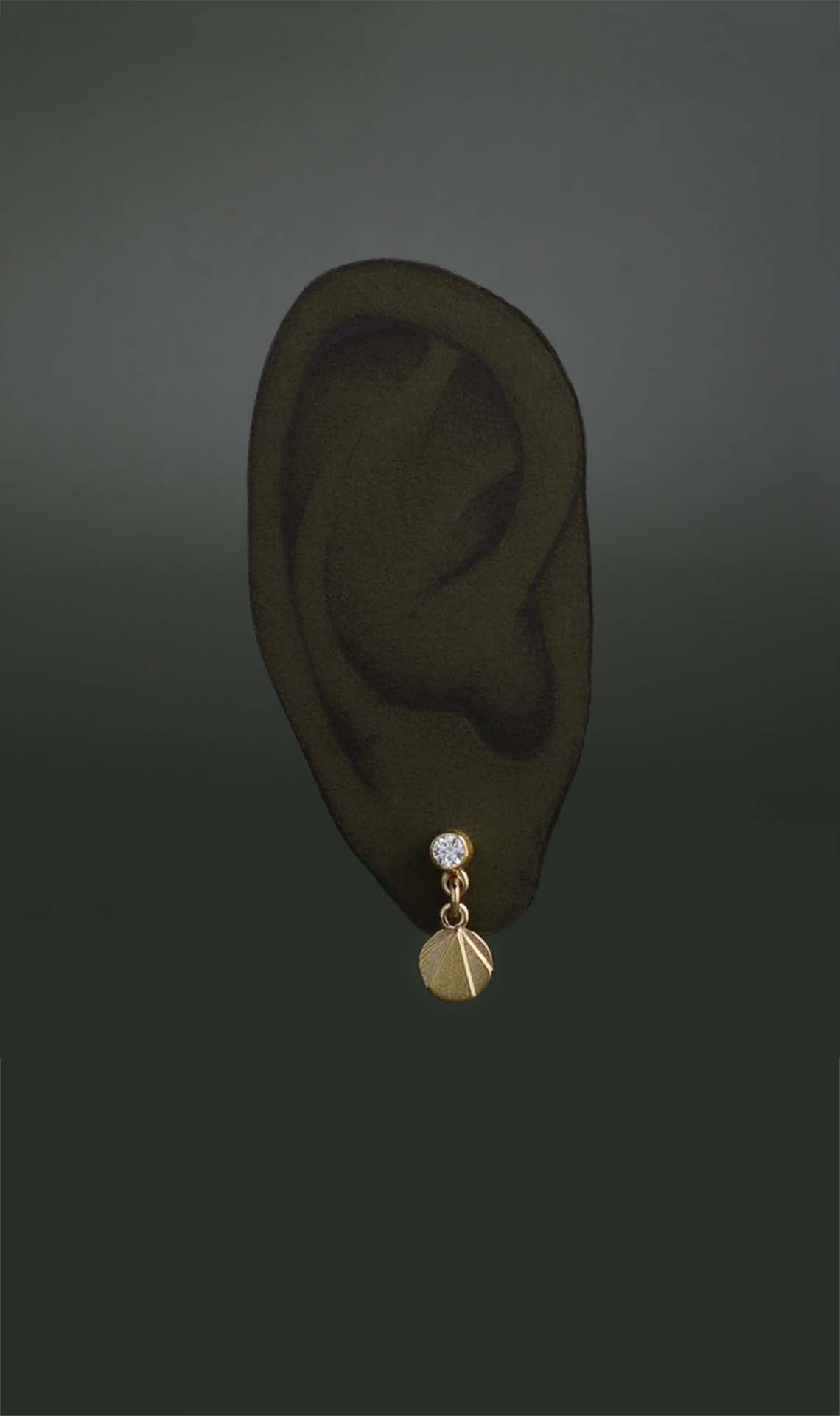 DIAMOND EOS DROP EARRINGS image 3