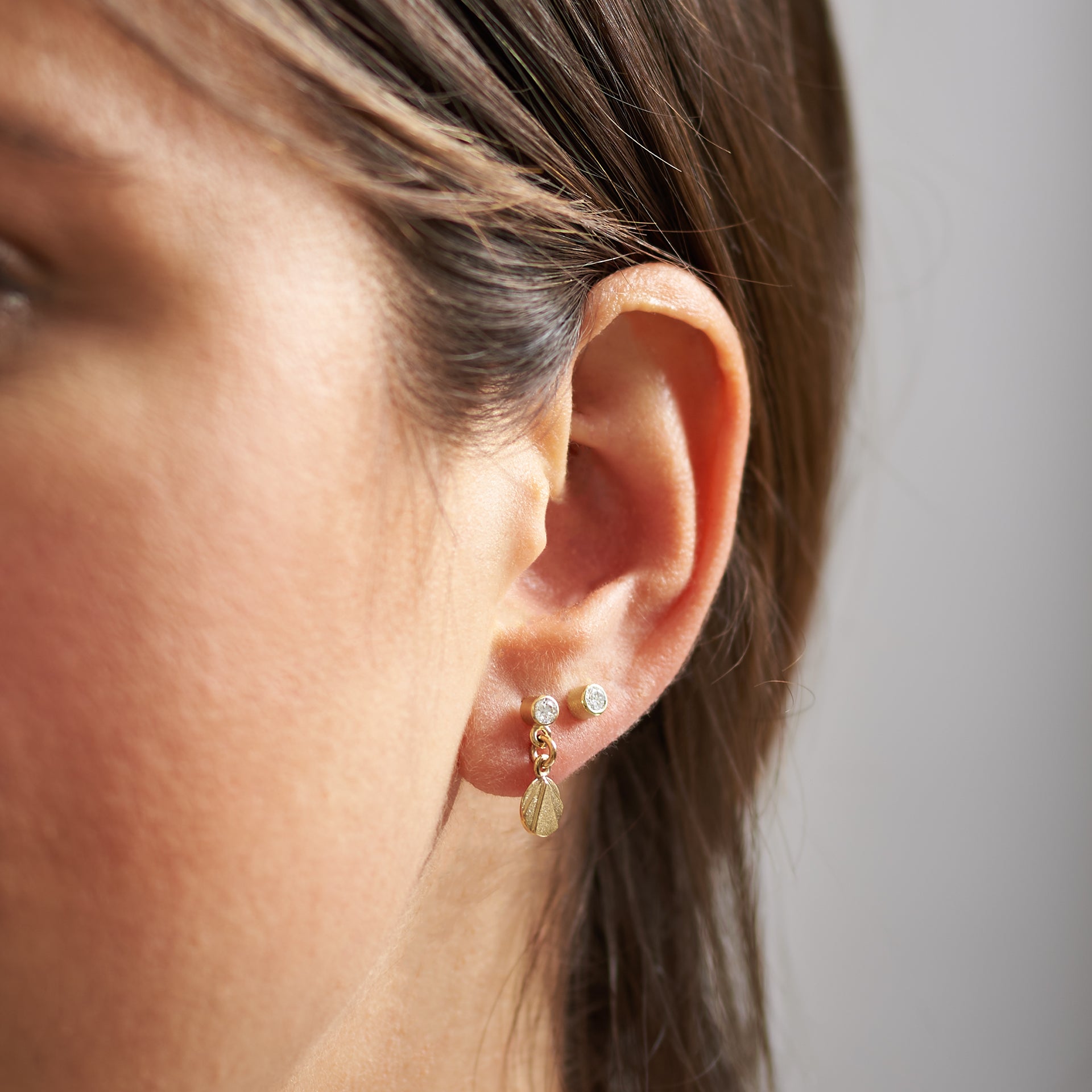 DIAMOND EOS DROP EARRINGS image 2