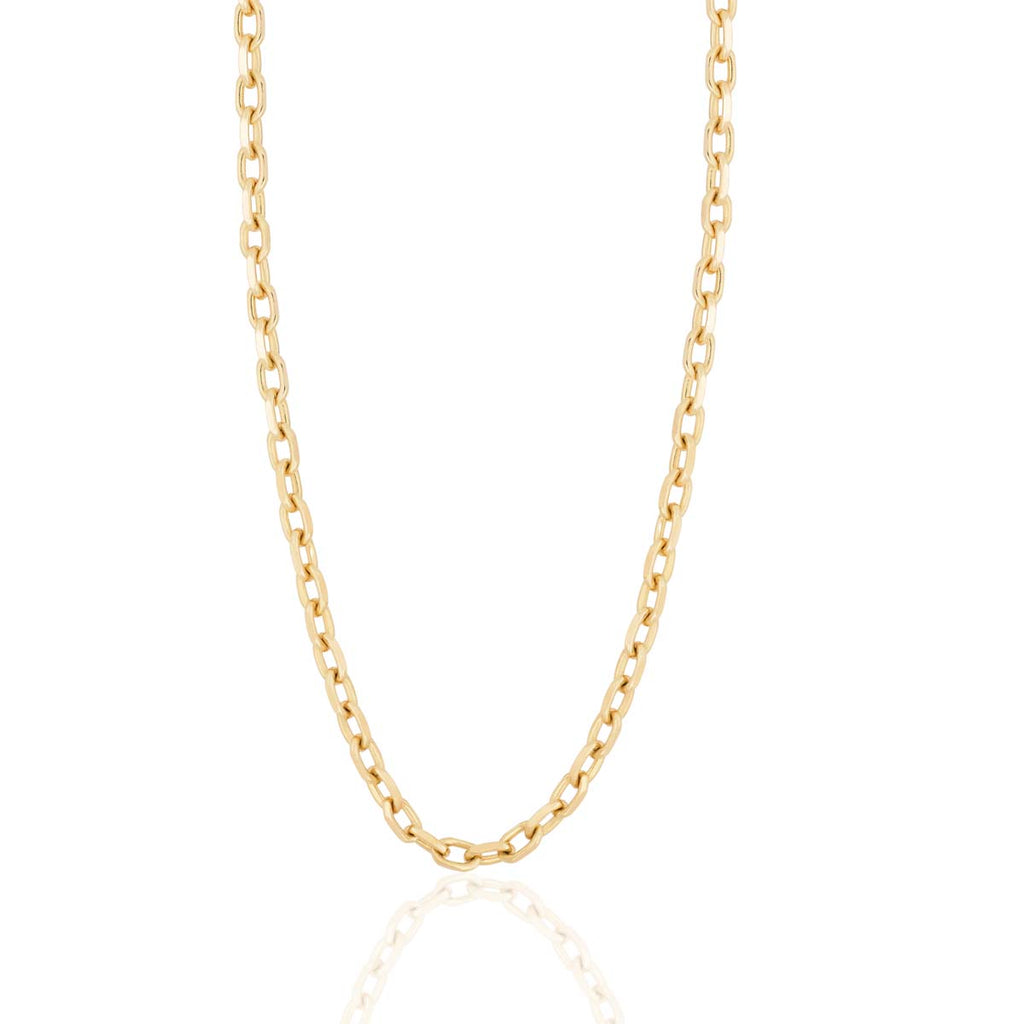 18ct gold trace chain, Dublin, Rachel Swan Goldsmith