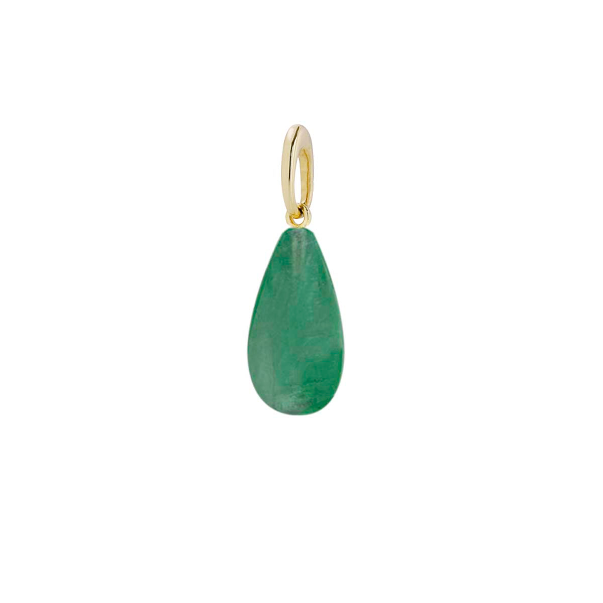 EMERALD DROPLET CHARM