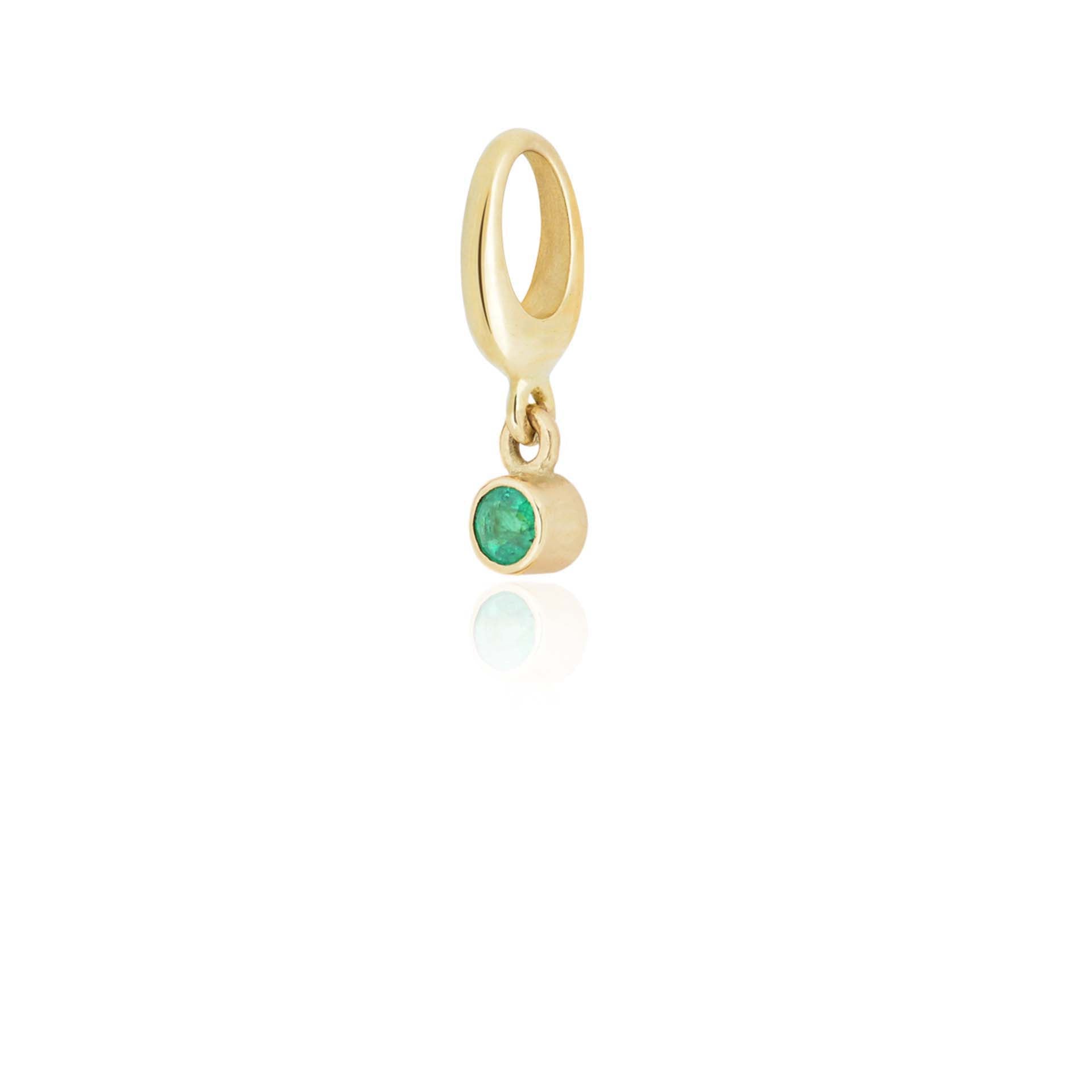 MINI EMERALD CHARM