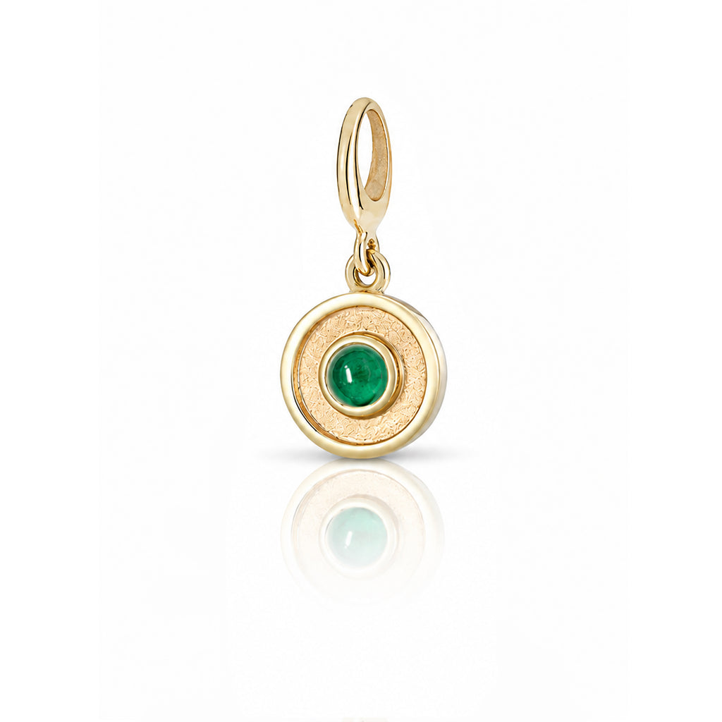 Emerald Amulet Charm