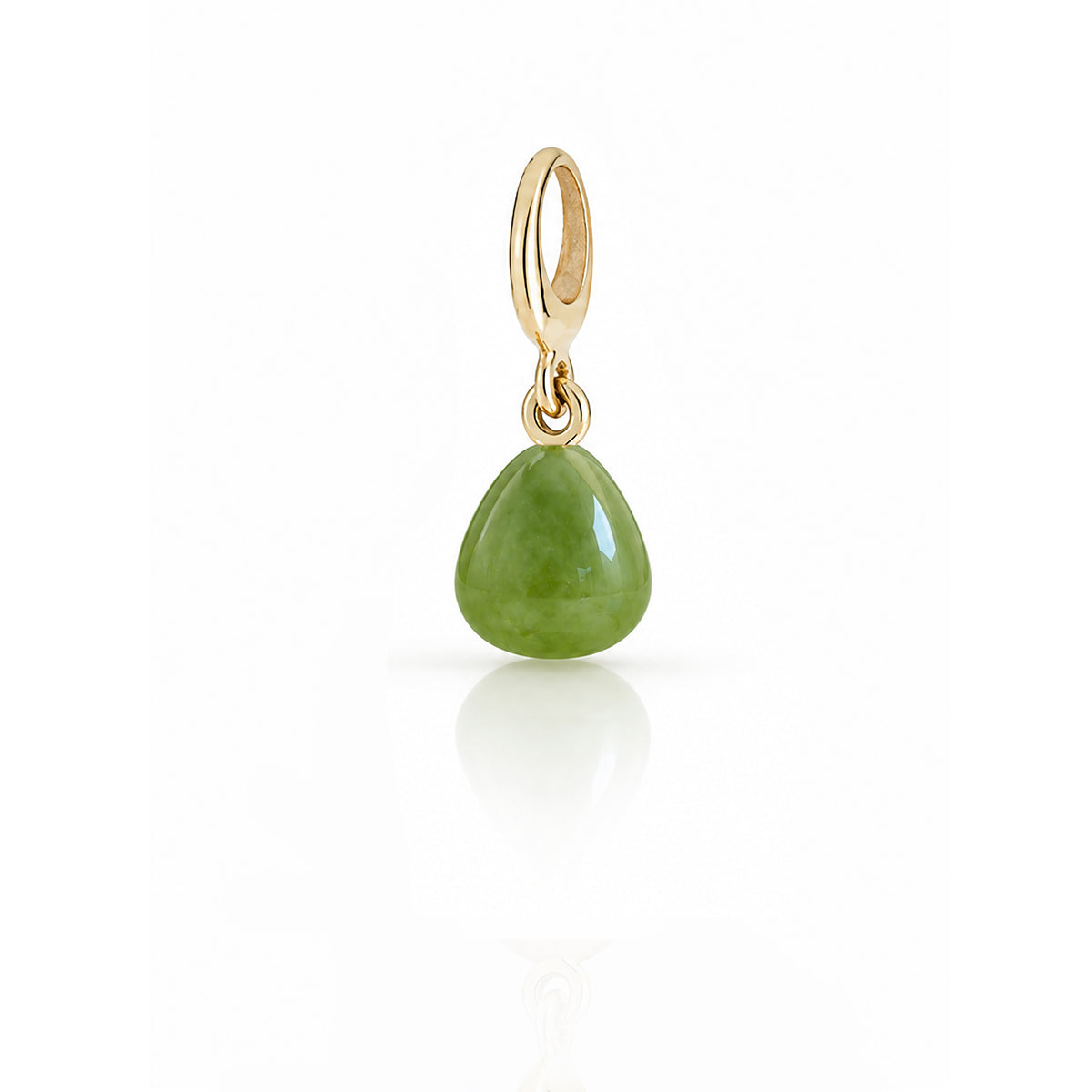 Jade Droplet Charm