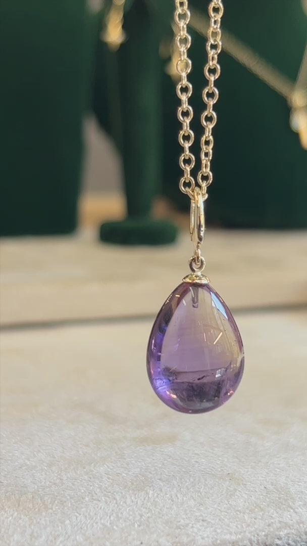AMETRINE DROPLET CHARM