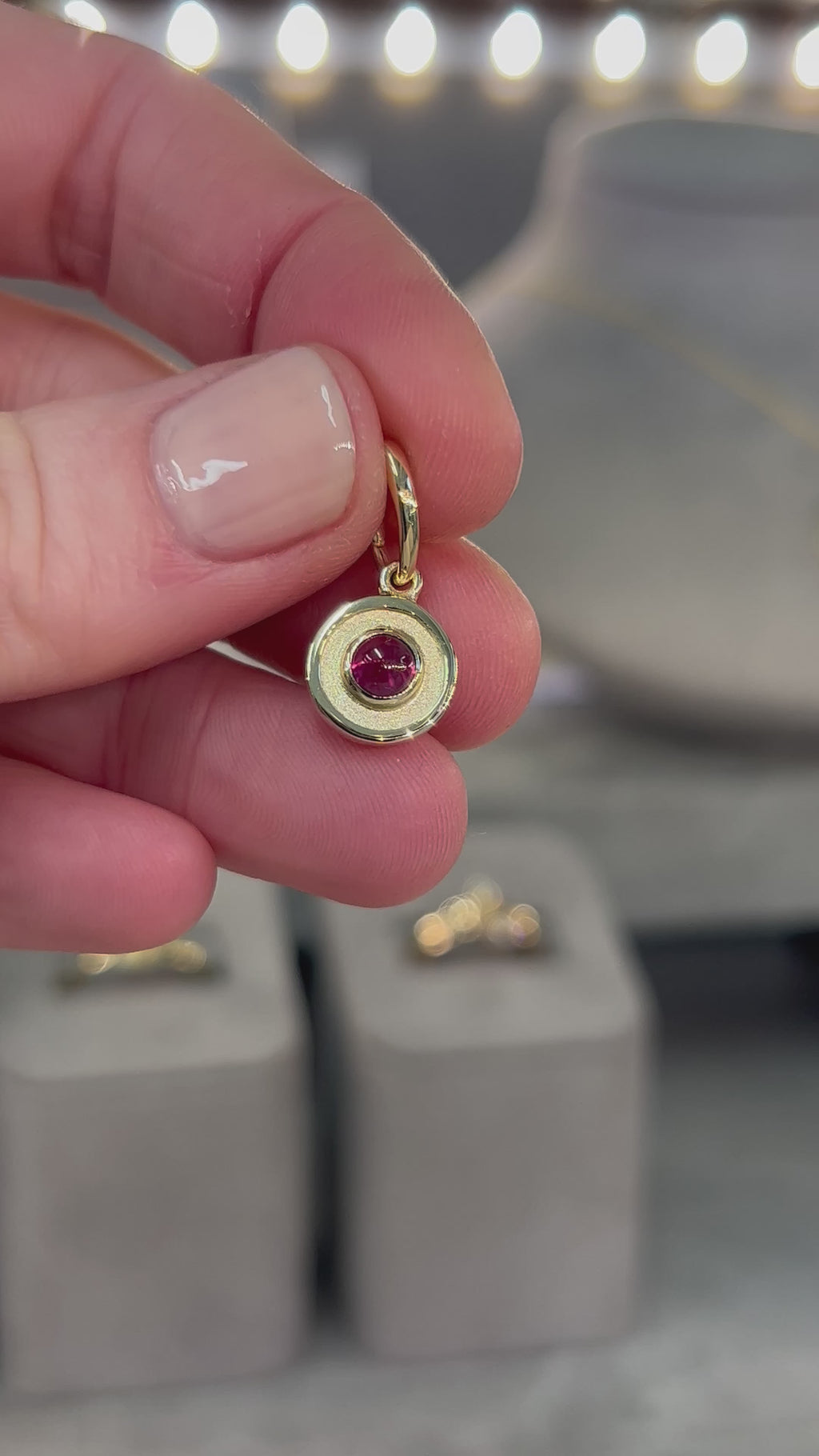 RUBY AMULET CHARM