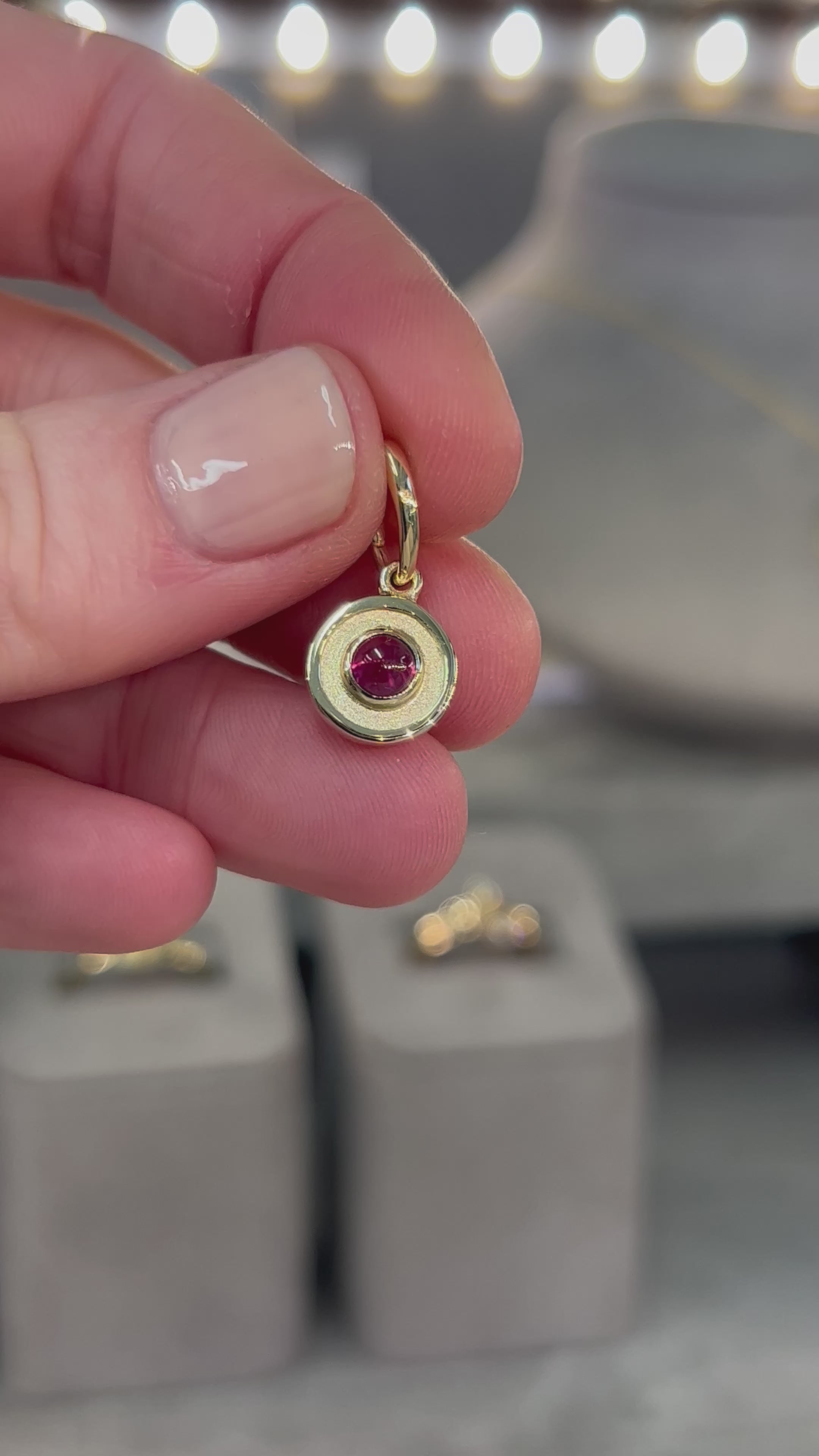 RUBY AMULET CHARM