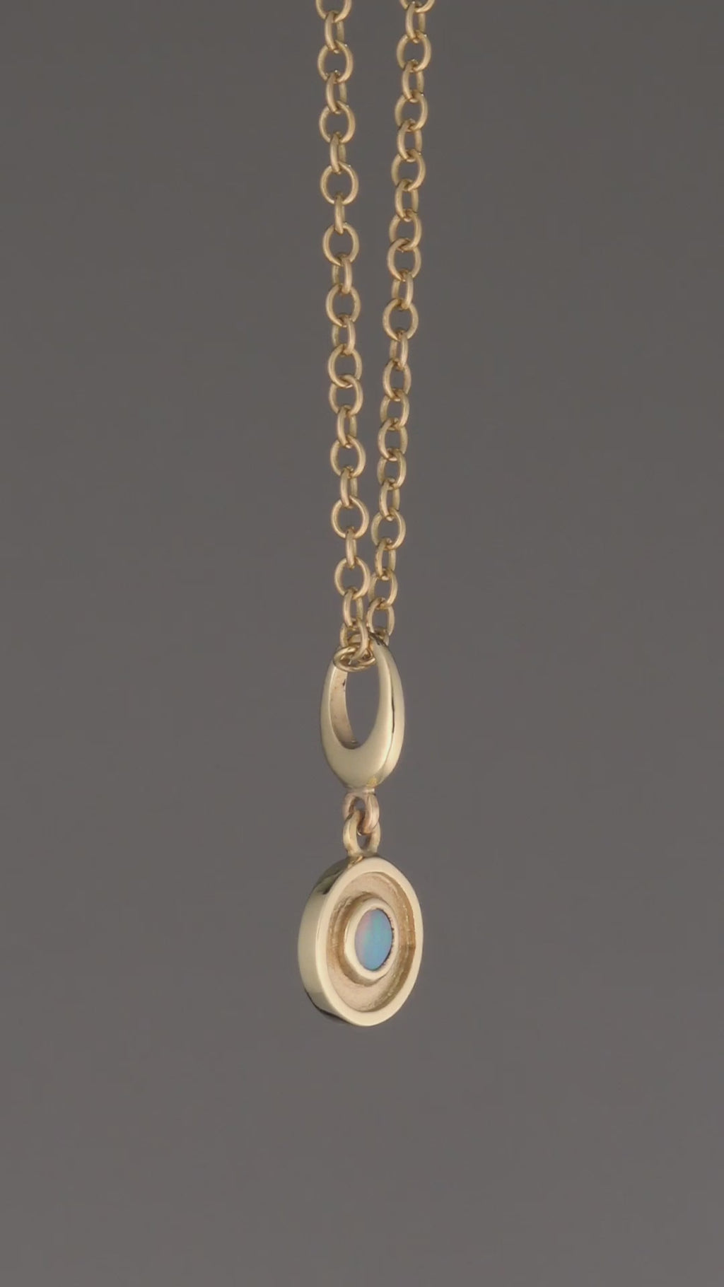 Opal Amulet Charm
