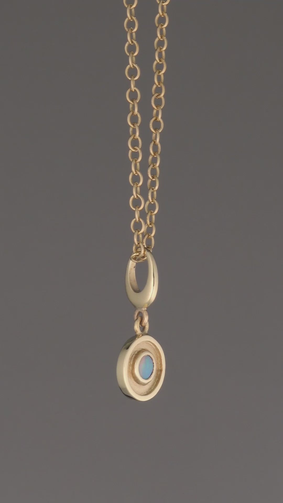 Opal Amulet Charm