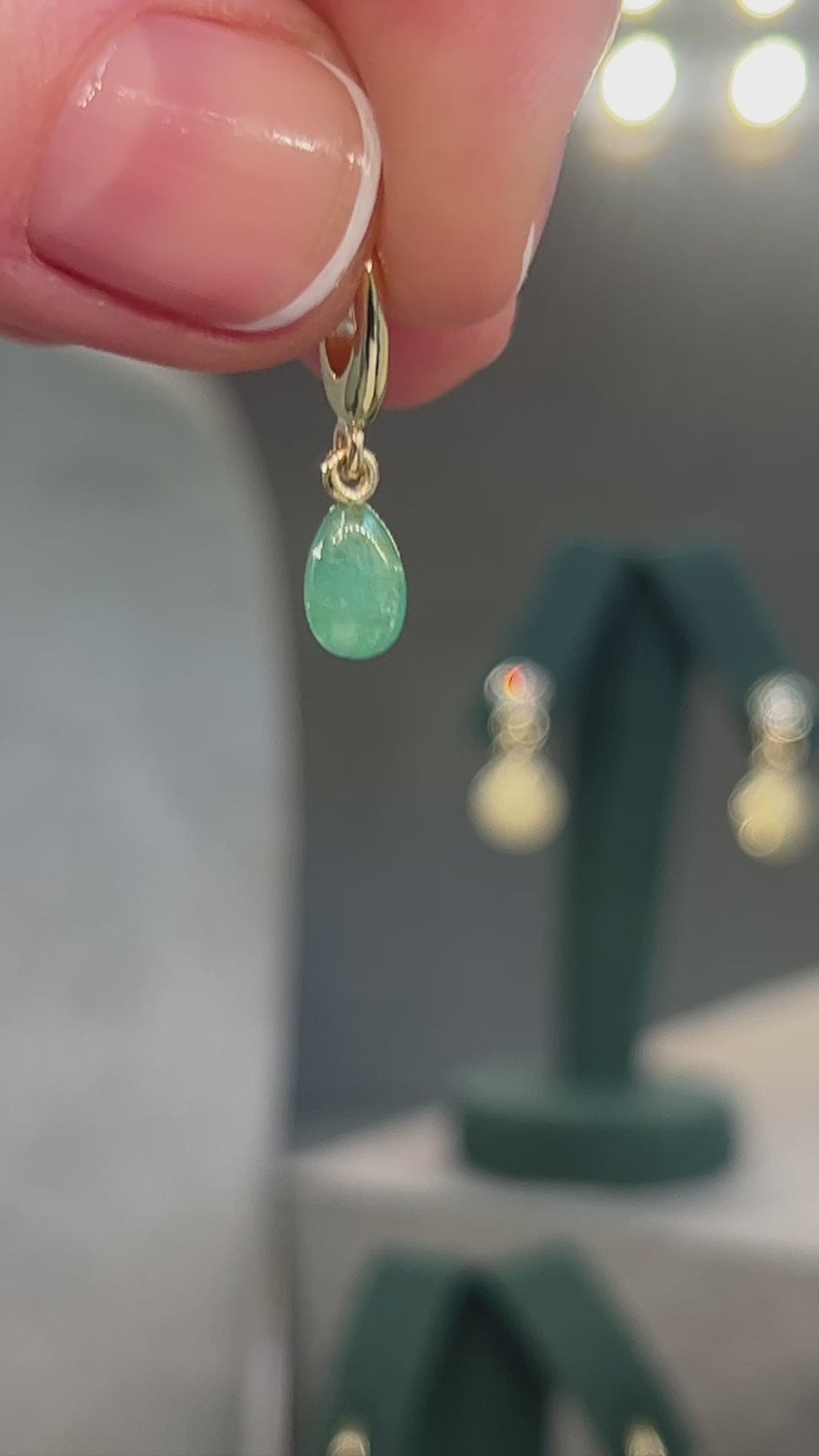 MINI EMERALD CHARM