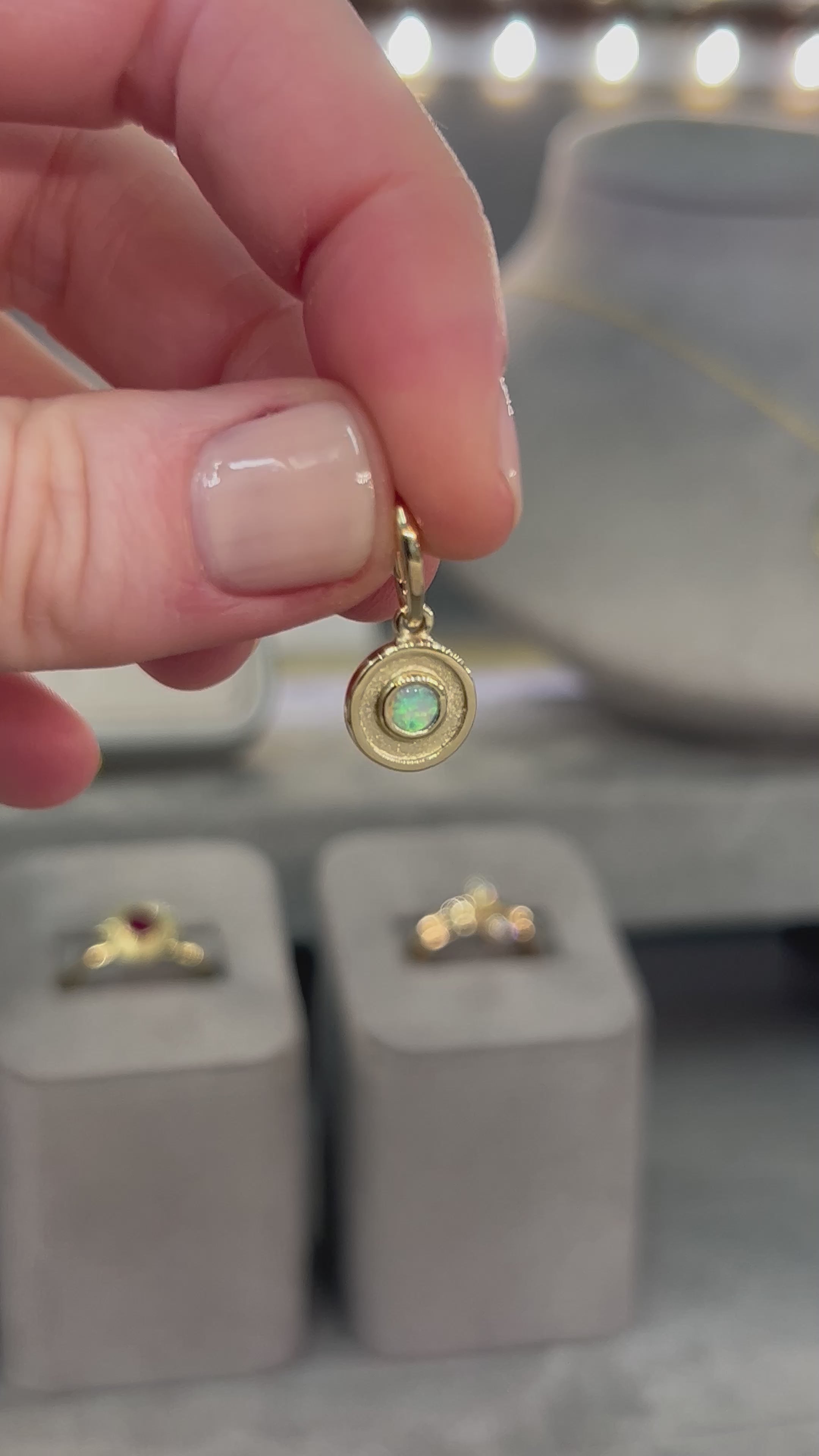 OPAL AMULET CHARM