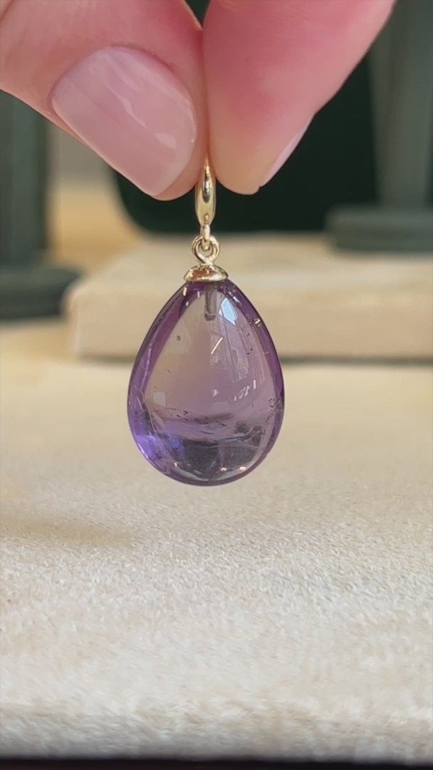 AMETRINE DROPLET CHARM