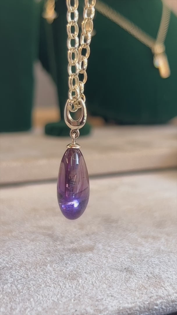 AMETRINE DROPLET CHARM