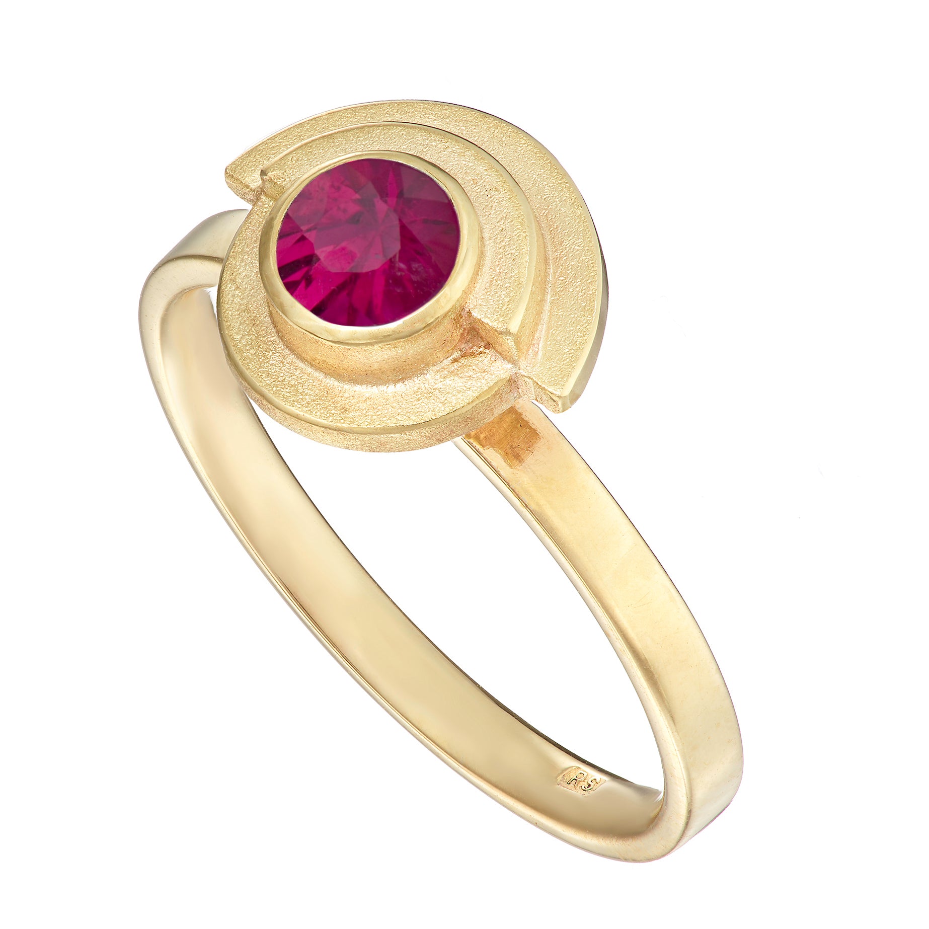 Ruby Deco Ring