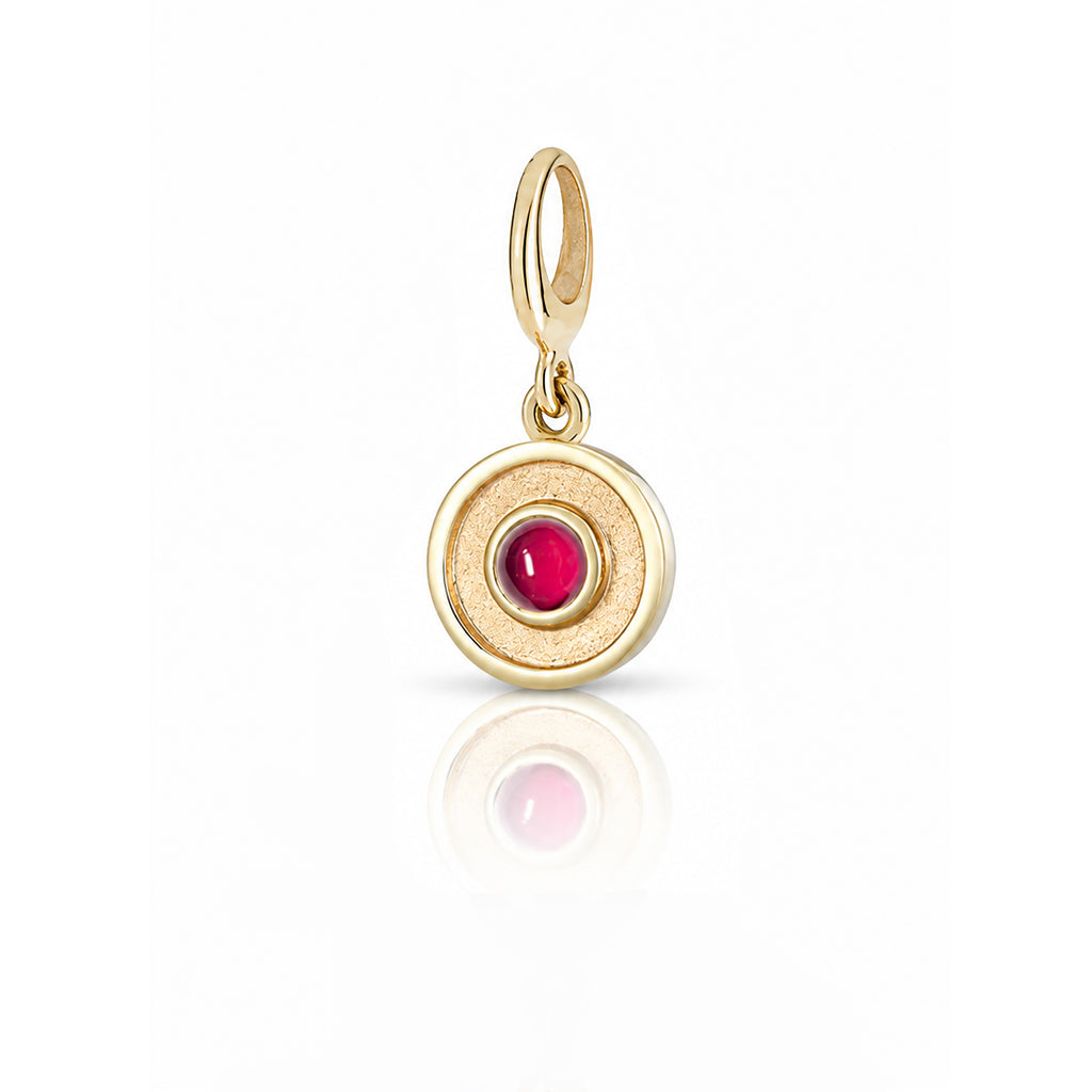 Ruby Amulet Charm