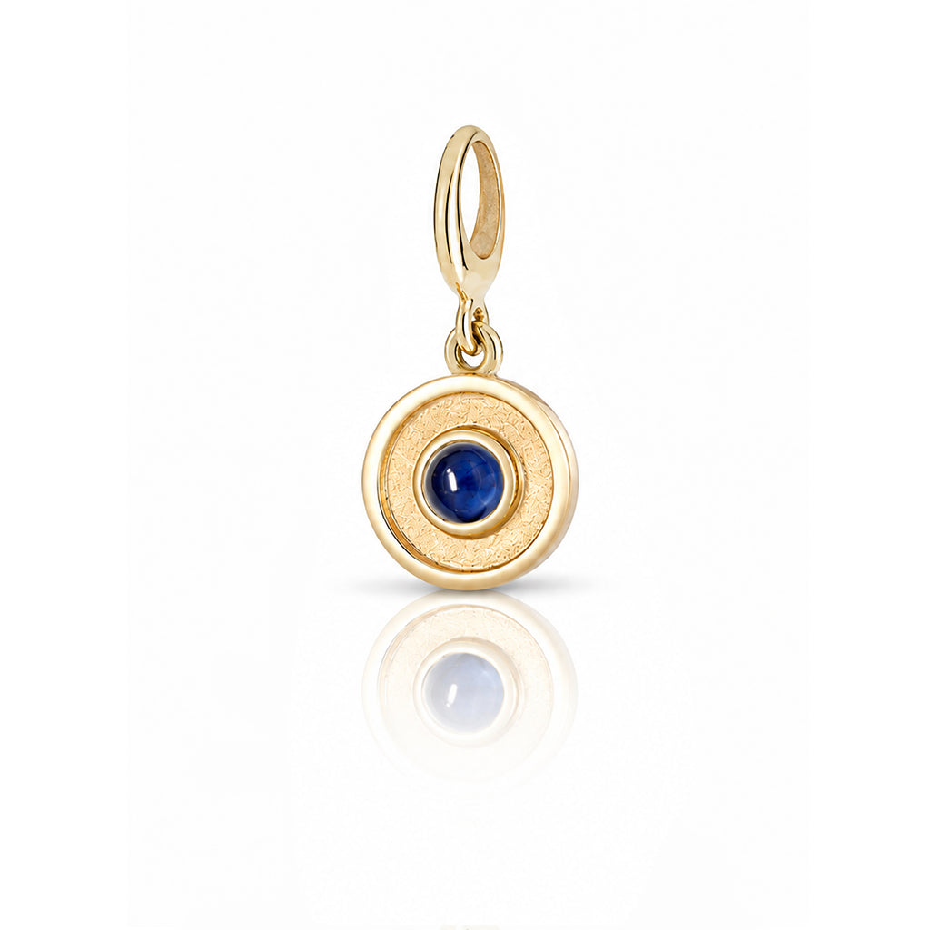 Sapphire Amulet Charm