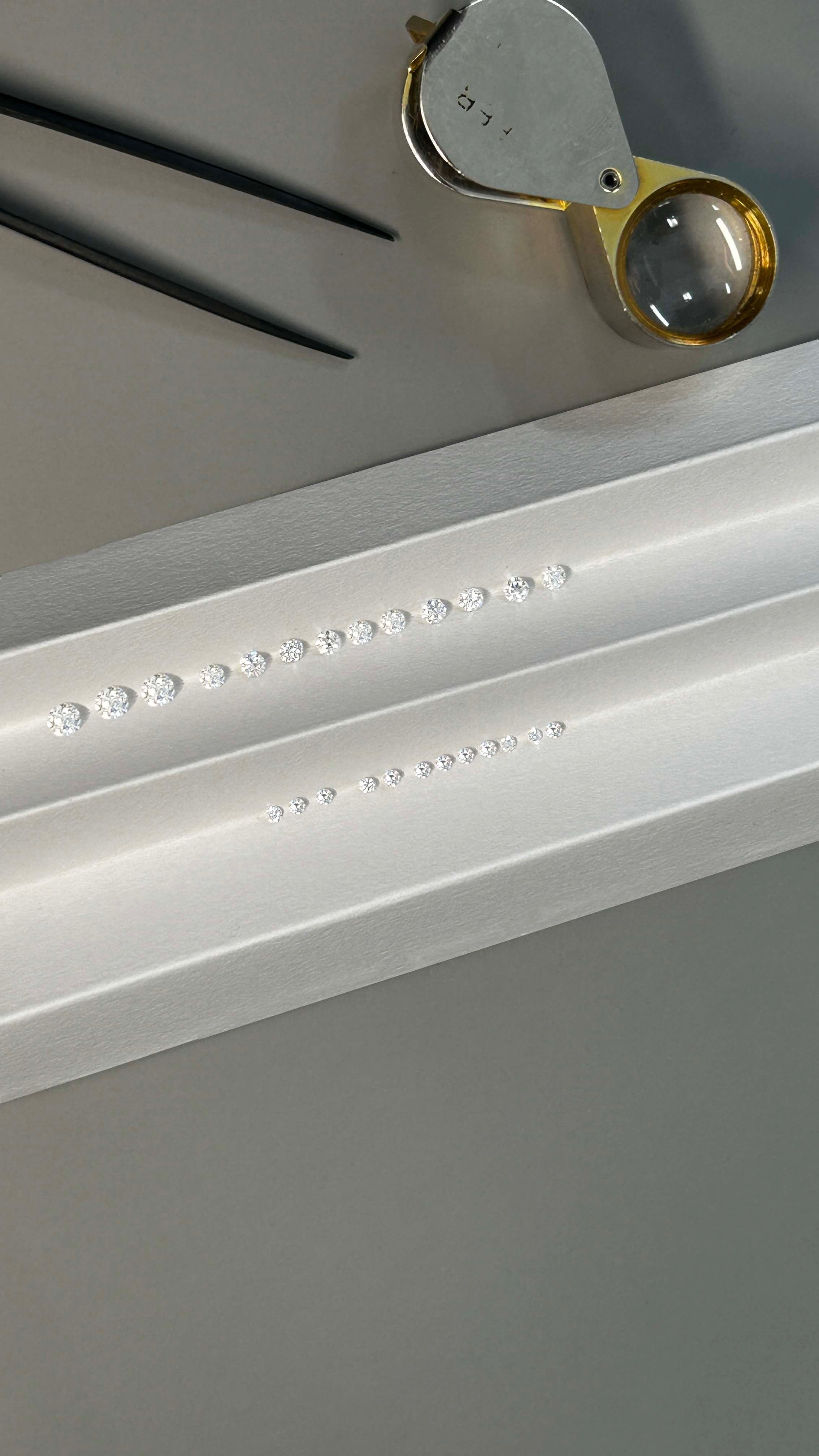 Diamond & Pearl Drop Earrings